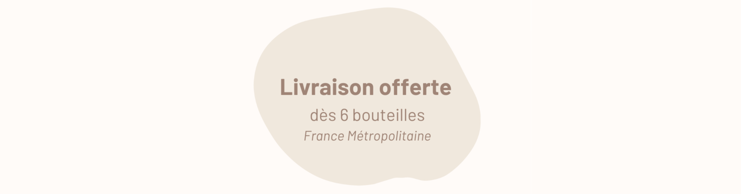 Livraison offerte dès 6 bouteilles, cuvée de qualité à bas prix, expédition rapide