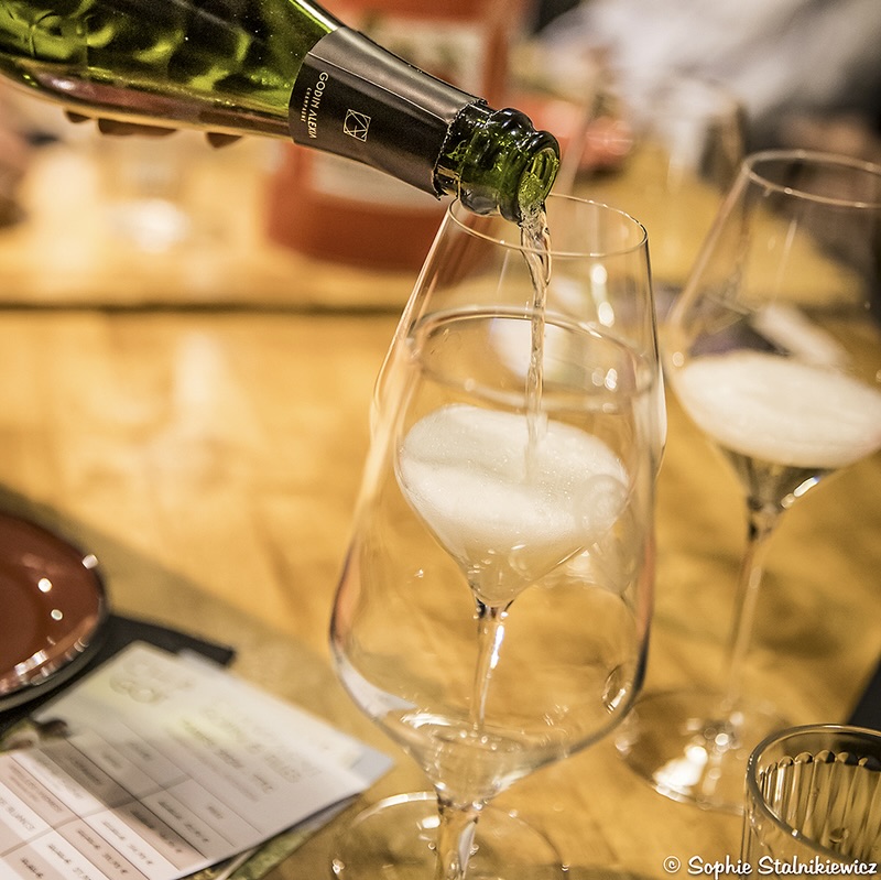 Flûte de champagne, cuvée fruitée