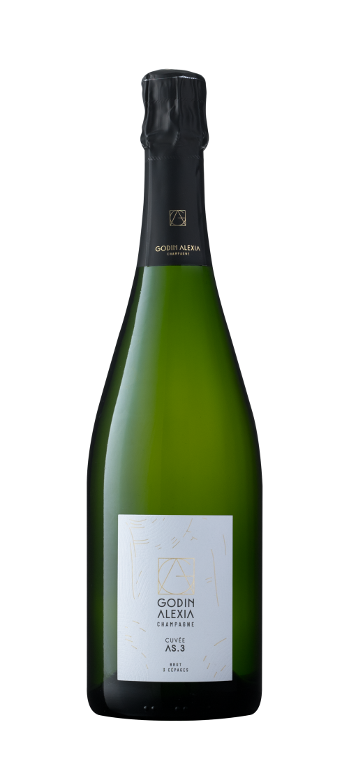 Cuvée fruitée AS.3, prix doux, grande qualité, champagne parfait pour l'apéritif